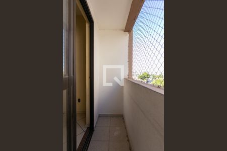 Varanda da Sala  de apartamento à venda com 3 quartos, 63m² em Jardim Itapemirim, São Paulo