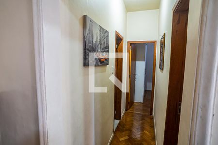Corredor  de apartamento à venda com 2 quartos, 60m² em Flamengo, Rio de Janeiro
