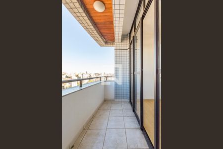 Varanda da Sala de apartamento à venda com 3 quartos, 120m² em Nova Suíssa, Belo Horizonte