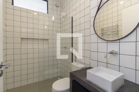 Banheiro de kitnet/studio à venda com 1 quarto, 37m² em Santa Ifigênia, São Paulo
