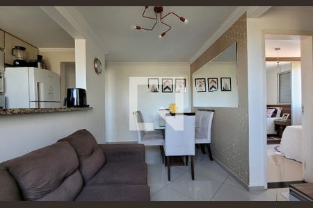 Sala de apartamento para alugar com 2 quartos, 49m² em Parque Sao Vicente, Santo André