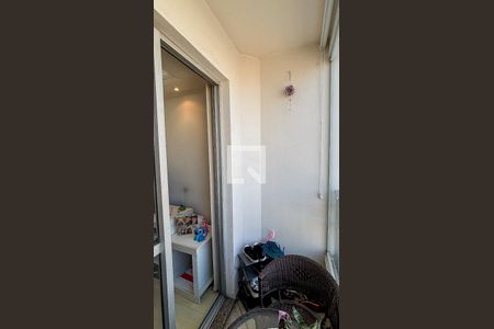 Varanda Sala - Sala de Jantar de apartamento à venda com 2 quartos, 55m² em Vila Príncipe de Gales, Santo André