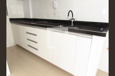Cozinha de apartamento para alugar com 2 quartos, 55m² em Parque Monte Alegre, Taboão da Serra