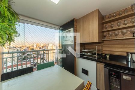 Varanda Sala de apartamento para alugar com 2 quartos, 62m² em Vila Nair, São Paulo