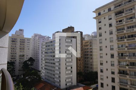 Vista da Varanda Sala de apartamento à venda com 2 quartos, 114m² em Jardim Paulista, São Paulo
