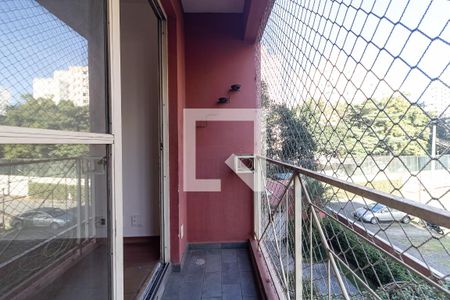Varanda da Sala de apartamento para alugar com 3 quartos, 62m² em Jardim São Savério, São Paulo