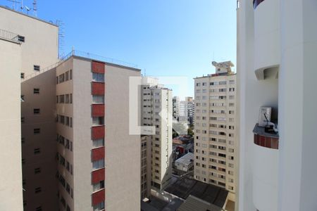 Vista da Varanda Sala de apartamento para alugar com 3 quartos, 100m² em Indianópolis, São Paulo
