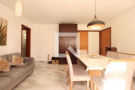 Sala  de apartamento para alugar com 3 quartos, 130m² em Grajaú, Belo Horizonte