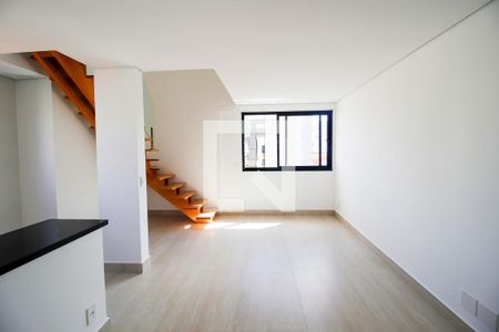 Sala de apartamento à venda com 2 quartos, 115m² em Cidade Nova, Belo Horizonte