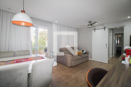 Sala de apartamento à venda com 3 quartos, 79m² em Loteamento Center Santa Genebra, Campinas