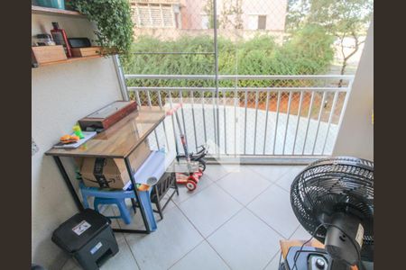 Varanda da sala  de apartamento à venda com 3 quartos, 79m² em Loteamento Center Santa Genebra, Campinas