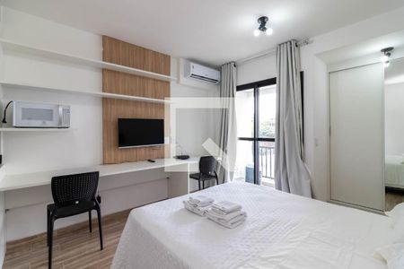 Quarto e Sala de apartamento à venda com 1 quarto, 25m² em Jardim São Paulo(zona Norte), São Paulo