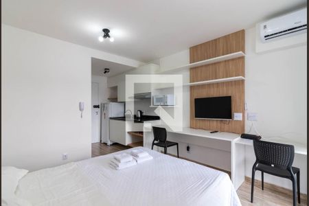 Quarto e Sala de apartamento à venda com 1 quarto, 25m² em Jardim São Paulo(zona Norte), São Paulo