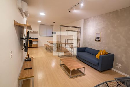 Sala de apartamento para alugar com 1 quarto, 57m² em Centro, Rio de Janeiro