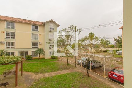 Vista da Sala de apartamento à venda com 2 quartos, 55m² em Mato Grande, Canoas