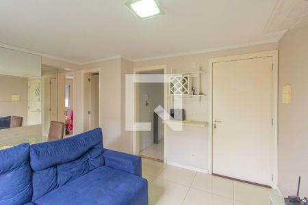 Sala de apartamento à venda com 2 quartos, 55m² em Mato Grande, Canoas