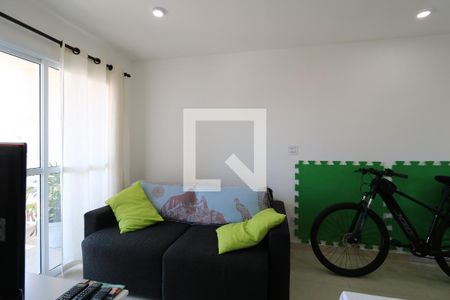 Sala de apartamento à venda com 2 quartos, 50m² em Parque Novo Oratório, Santo André