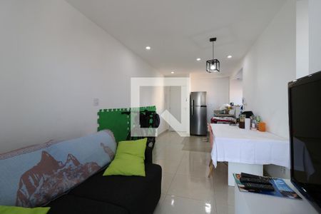 Sala de apartamento à venda com 2 quartos, 50m² em Parque Novo Oratório, Santo André