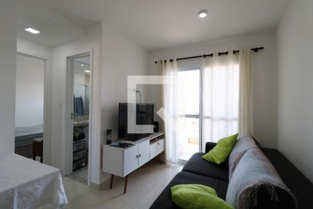 Sala de apartamento à venda com 2 quartos, 50m² em Parque Novo Oratório, Santo André