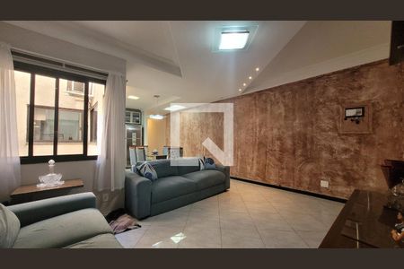 Sala de apartamento à venda com 3 quartos, 198m² em Parque das Nações, Santo André