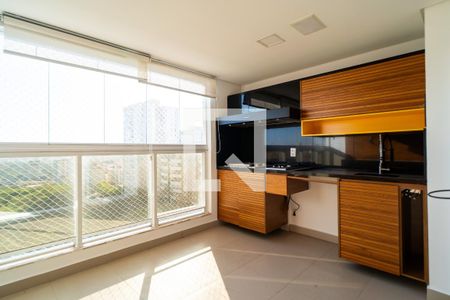 Varanda da Sala de apartamento para alugar com 3 quartos, 125m² em Parque Campolim, Sorocaba