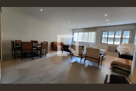 Sala de apartamento para alugar com 2 quartos, 117m² em Boqueirão, Santos