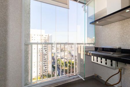 Varanda de apartamento à venda com 2 quartos, 56m² em Belenzinho, São Paulo