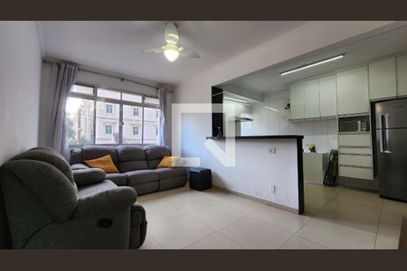 Sala de apartamento para alugar com 2 quartos, 96m² em Aparecida, Santos