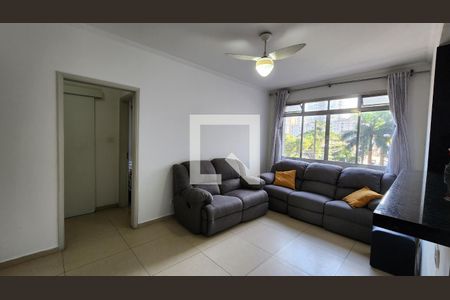 Sala de apartamento para alugar com 2 quartos, 96m² em Aparecida, Santos