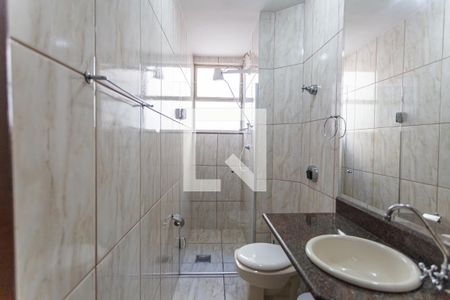 Banheiro da Suíte de apartamento à venda com 3 quartos, 93m² em Esplanada, Belo Horizonte