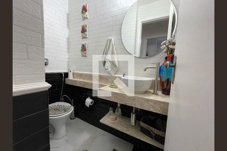 lavabo  de apartamento à venda com 2 quartos, 100m² em Flamengo, Rio de Janeiro
