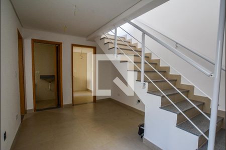 Sala de apartamento à venda com 2 quartos, 104m² em Vila Alto de Santo Andre, Santo André