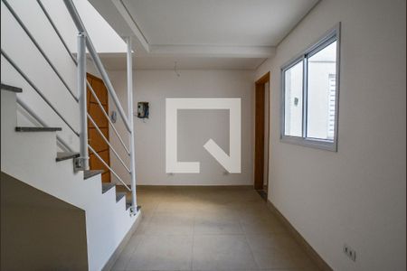 Sala de apartamento à venda com 2 quartos, 104m² em Vila Alto de Santo Andre, Santo André