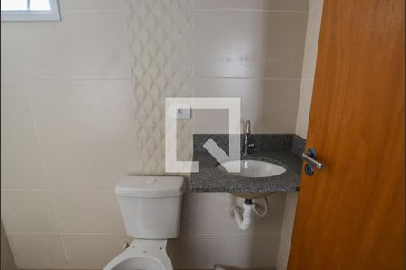 Banheiro da Suíte de apartamento à venda com 2 quartos, 104m² em Vila Alto de Santo Andre, Santo André