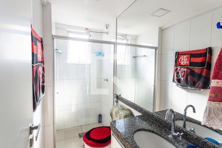 Banheiro da Suíte de apartamento à venda com 2 quartos, 65m² em Graça, Belo Horizonte