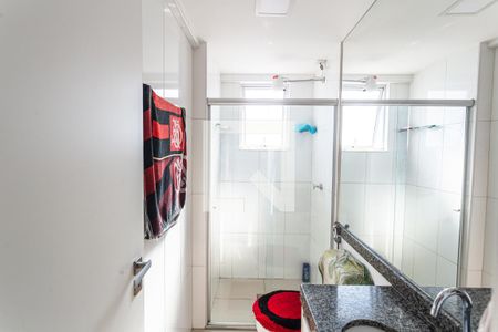 Banheiro da Suíte de apartamento à venda com 2 quartos, 65m² em Graça, Belo Horizonte