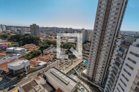 Vista Varanda Sala de Estar/Jantar  de apartamento para alugar com 2 quartos, 67m² em Jardim Brasil, Campinas