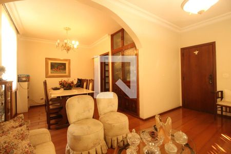 Sala de apartamento à venda com 3 quartos, 109m² em Serra, Belo Horizonte