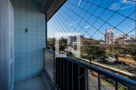 Varanda de apartamento para alugar com 3 quartos, 129m² em Aparecida, Santos