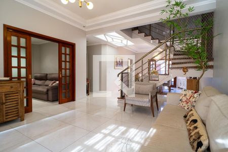 Sala de casa de condomínio para alugar com 4 quartos, 272m² em Jardim Astro, Sorocaba