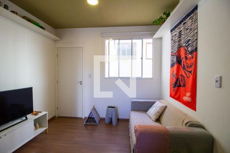Sala de apartamento para alugar com 2 quartos, 40m² em Ipatinga, Sorocaba