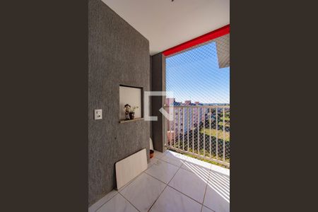 Varanda de apartamento à venda com 3 quartos, 63m² em Igara, Canoas