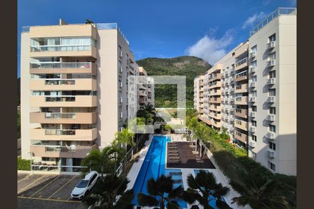 Vista da Varanda de apartamento à venda com 2 quartos, 62m² em Recreio dos Bandeirantes, Rio de Janeiro