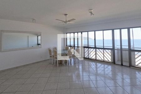 Sala  de apartamento para alugar com 3 quartos, 148m² em José Menino, Santos