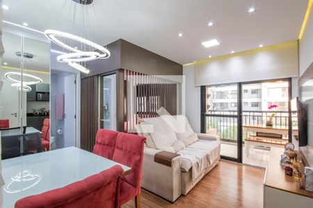 Sala de apartamento para alugar com 1 quarto, 41m² em Industrial Autonomistas, Osasco