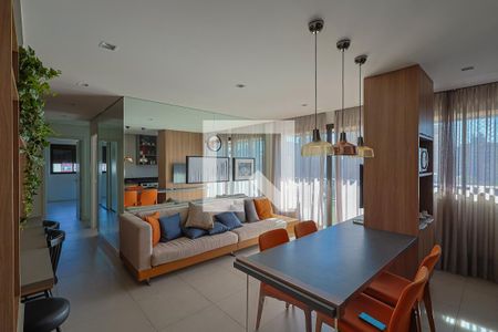 Sala de apartamento à venda com 2 quartos, 68m² em Santa Efigênia, Belo Horizonte