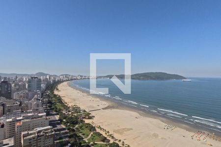 Vista da Varanda da Sala de apartamento para alugar com 3 quartos, 150m² em José Menino, Santos