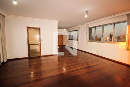 sala 1 de apartamento à venda com 4 quartos, 370m² em Funcionários, Belo Horizonte