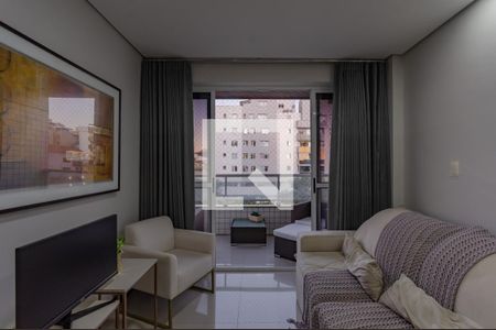 Sala de apartamento para alugar com 2 quartos, 103m² em Castelo, Belo Horizonte
