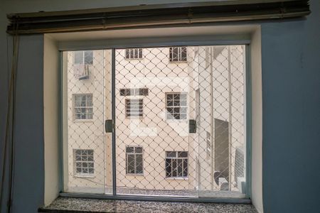 Sala vista da janela de apartamento à venda com 1 quarto, 35m² em Centro, Rio de Janeiro